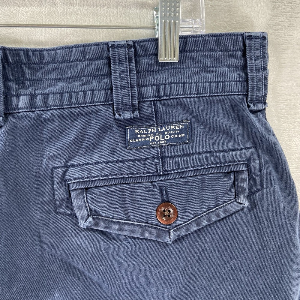 Polo Ralph Lauren Shorts men's 34 Cargo Midweight Utility Pockets Workwear Y2K - Picture 9 of 11